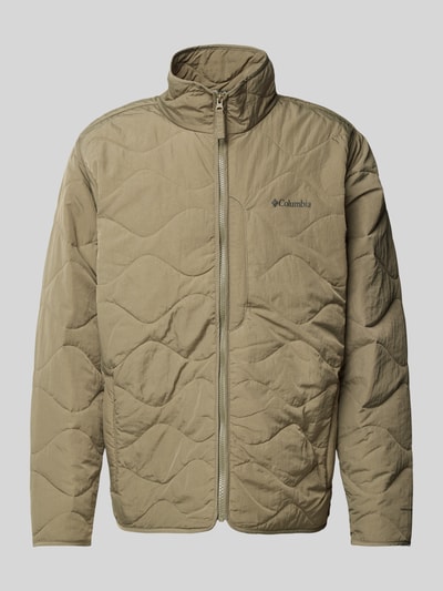 COLUMBIA Jacke mit Label-Print Modell 'BIRCHWOOD' Oliv 2