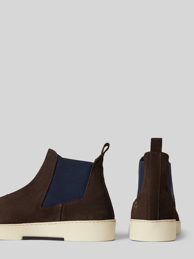 Replay Chelsea Boots aus echtem Leder Modell 'FRANK' Dunkelbraun 2