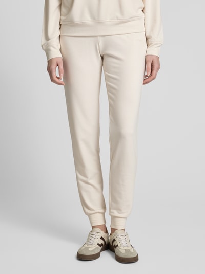 Guess Sweatpants mit Label-Stitching Modell 'LUCIA' Beige 4