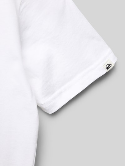 Quiksilver T-shirt z nadrukiem z logo Biały 2
