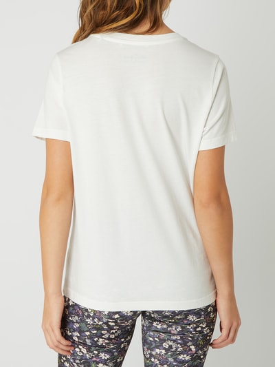 CATWALK JUNKIE T-Shirt mit Print Modell 'Rolling Stone Flowers'  Offwhite 5