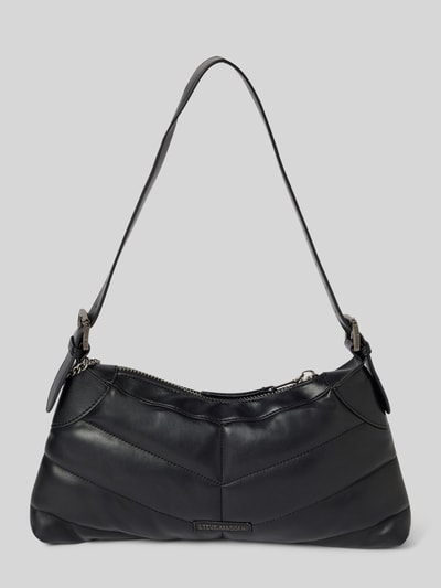 Steve Madden Handtasche mit Steppnähten Modell 'GAL' Black 5