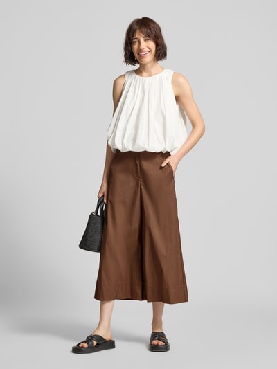MAC Culotte mit Gesäßtaschen Modell 'CAROLINE' Mittelbraun 1