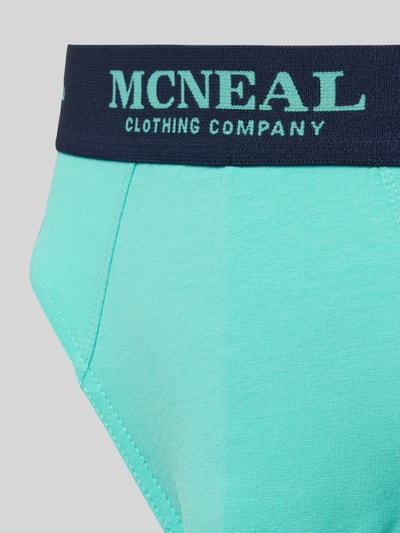 MCNEAL Slip met elastische band met label in een set van 3 stuks Blauw - 2
