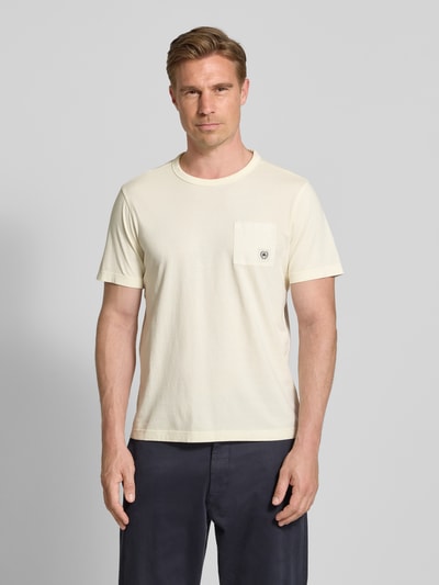 Lerros T-Shirt mit Rundhalsausschnitt Offwhite 4