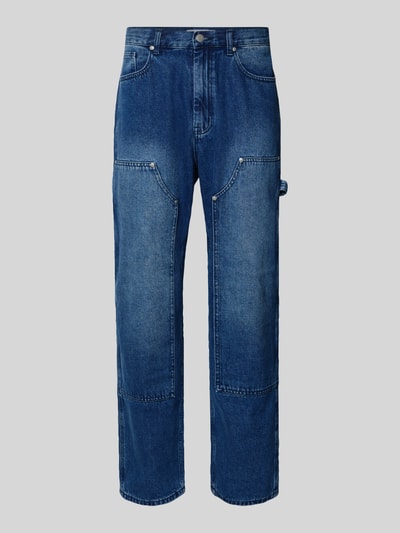 REVIEW Jeansy z 5 kieszeniami Niebieski 2