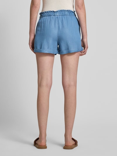 Vero Moda Loose Fit Shorts aus Lyocell in Denim-Optik Modell 'HARPER' Jeansblau 5