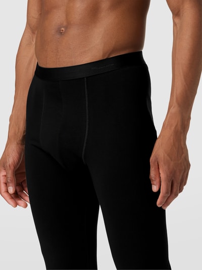 Mey Long Johns aus Baumwolle mit elastischem Bund Black 3