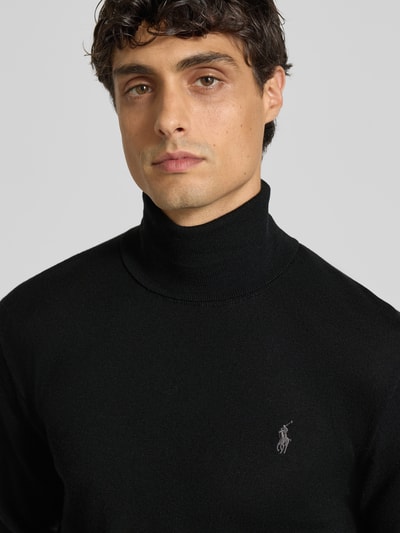 Polo Ralph Lauren Coltrui van merinowol Zwart - 3