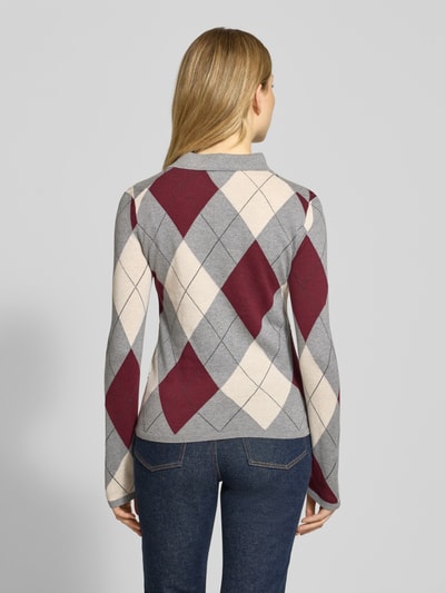 Tommy Hilfiger Slim fit pullover van puur katoen Middengrijs - 5