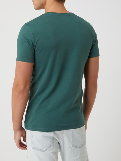 Marc O'Polo T-Shirt aus Baumwolle  Dunkelgruen 5