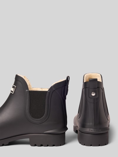 Barbour Boots mit Label-Detail Modell 'Kirkton' Black 2