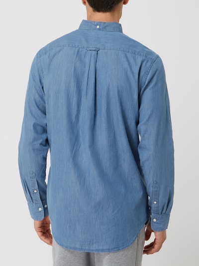 Gant Regular Fit Freizeithemd aus Baumwolle  Hellblau 5