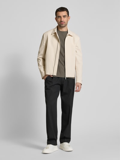 CK Calvin Klein Jacke mit Strukturmuster Sand 1