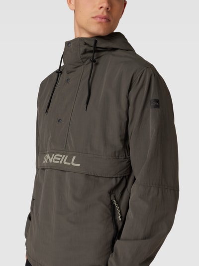 ONeill Anorak z nadrukiem z logo Gliniany 3