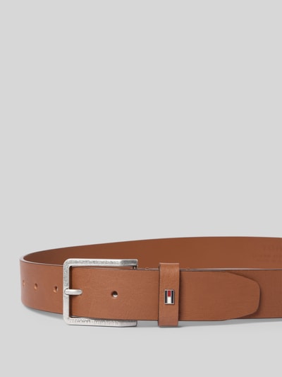 Tommy Hilfiger Riem van echt leer Cognac - 2