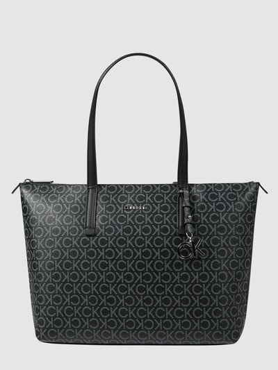 CK Calvin Klein Shopper mit Logo-Muster  Black 2