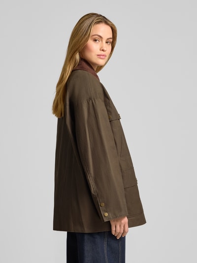 Jake*s Studio Woman Kurtka z wykładanym kołnierzem Khaki 5