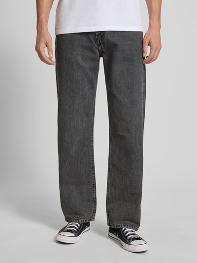 Levi's® Loose Straight Fit Jeans mit Eingrifftaschen Dunkelgrau 4