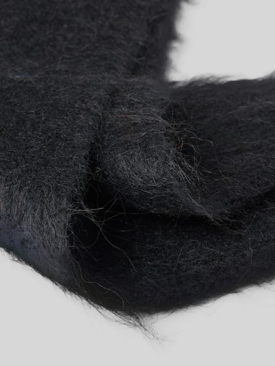 DRYKORN Muts van alpaca met capuchon model 'PELAGONIE' Zwart - 2