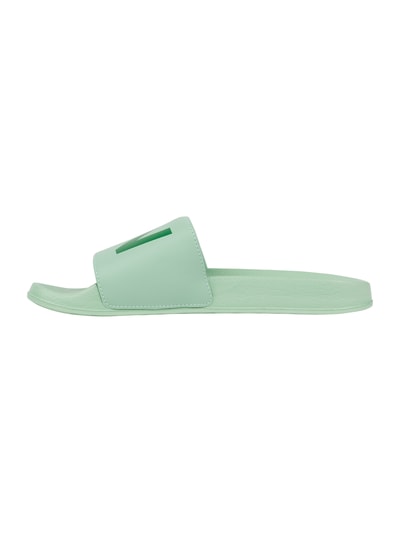 Jake*s Casual Slides mit Print Mint 3