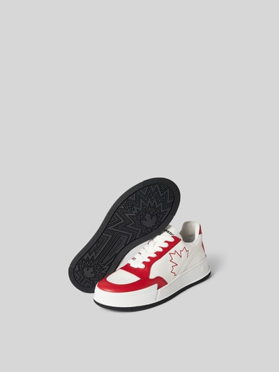 Dsquared2 Sneaker aus echtem Leder Weiss 5