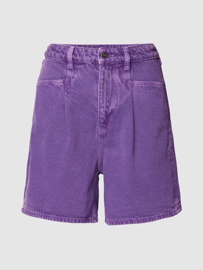 Esprit Korte jeans met linnen Mauve - 2