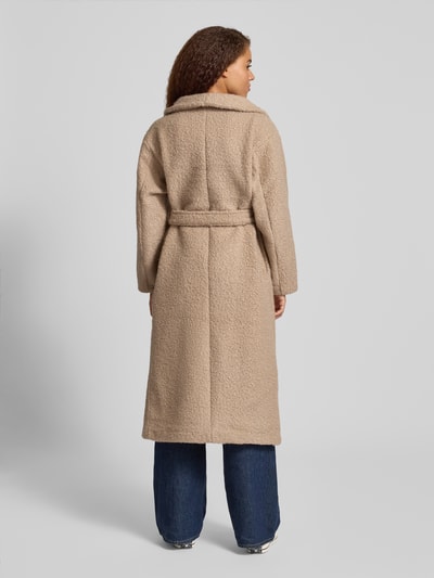 Gina Tricot Mantel mit Reverskragen Beige 5