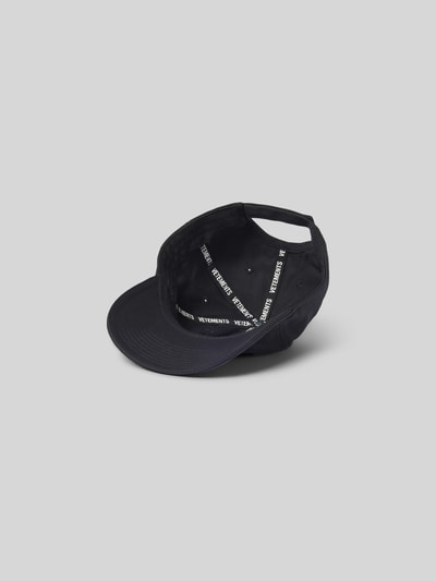 VETEMENTS Basecap aus reiner Baumwolle Black 3