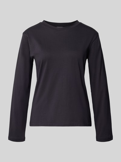 Jake*s Casual Pyjamabovendeel met ronde hals Donkerblauw - 1