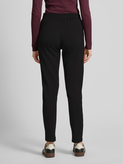 Soyaconcept Slim fit sweatpants met tunnelkoord, model 'BANU' Zwart - 5