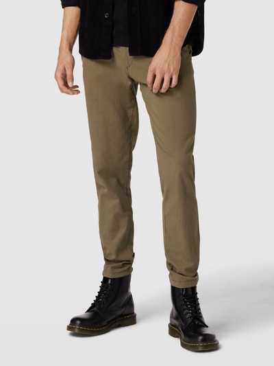 Jack & Jones Slim Fit Hose mit Stretch-Anteil Modell 'MARCO' Oliv 4