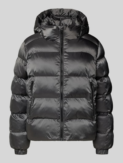 Superdry Kurtka pikowana z kieszeniami zapinanymi na zamek błyskawiczny Ciemnoszary 2