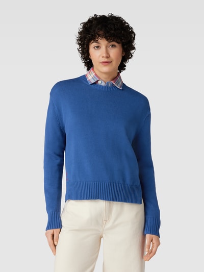 Polo Ralph Lauren Gebreide pullover met ronde hals Koningsblauw - 4