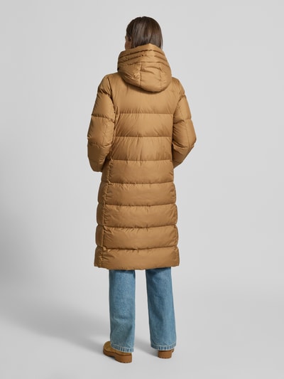 Marc O'Polo Płaszcz puchowy o kroju regular fit z kapturem Piaskowy 5