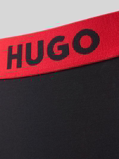 HUGO String mit elastischem Logo-Bund Black 2