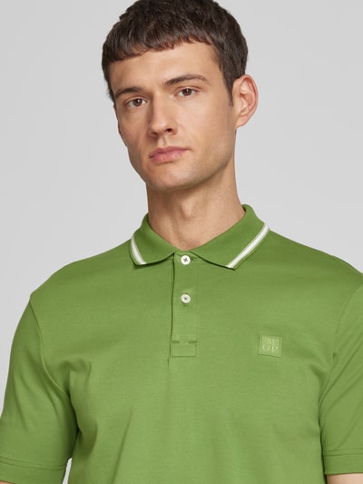 Marc O'Polo Regular fit poloshirt van puur katoen Groen - 3