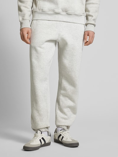 BLKVIS Sweatpants mit Label-Details Hellgrau Melange 4