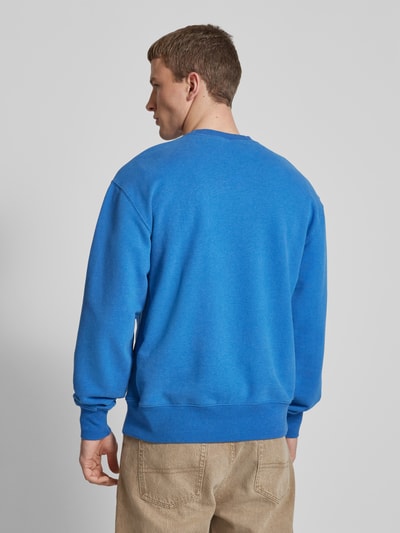 Levi's® Sweatshirt mit Label-Stitching Jeansblau 5