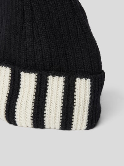 Thom Browne Beanie aus Kaschmir Black 3