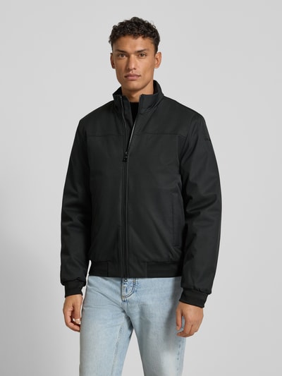 Geox Jacke mit Stehkragen Modell 'VINCINT' Black 4