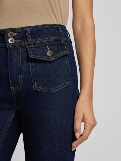 SUNCOO PARIS Jeans mit Pattentaschen Modell 'RILEY' Dunkelblau 3