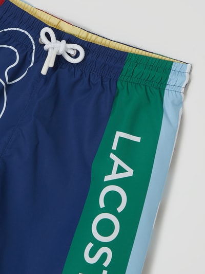 Lacoste Badehose mit Logo  Blau 2