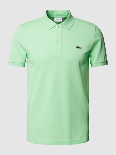 Lacoste Poloshirt mit Logo-Stitching Lind 2