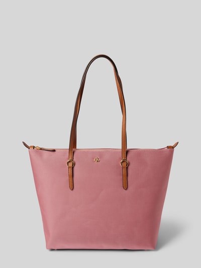 Lauren Ralph Lauren Shopper mit Strukturmuster Modell 'KEATON' Rose 2