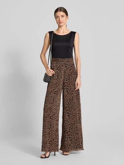 Swing Jumpsuit im Stufen-Look Black 1