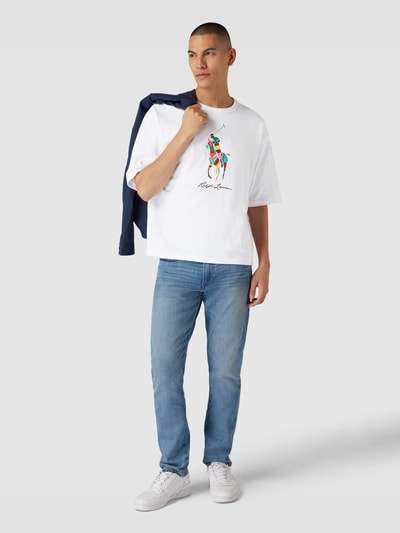 Polo Ralph Lauren T-shirt z nadrukiem z logo Biały 1