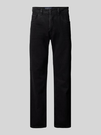 Tom Tailor Denim Relaxed Fit Jeans aus reiner Baumwolle Black 2