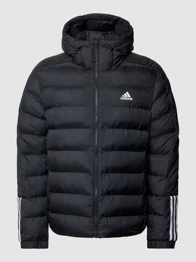 ADIDAS SPORTSWEAR Steppjacke mit Label-Print Modell 'ITAVIC' Black 1