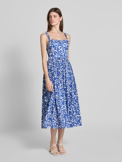 LACE & BEADS Cocktailkleid im Allover-Look Blau 1